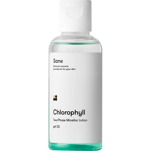Мицеллярная вода Sane Chlorophyll Two-Phase Micellar Lotion Двухфазная 50 мл (4820266830335)
