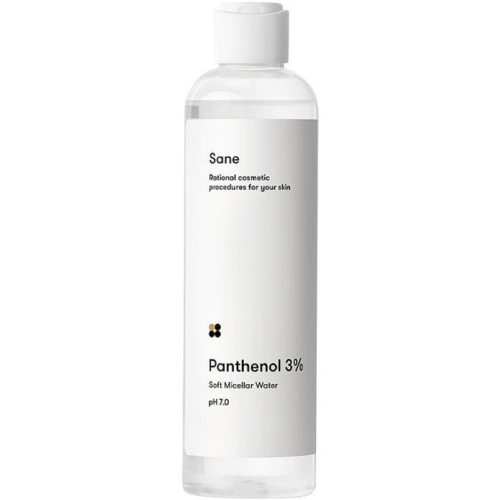 Мицеллярная вода Sane Panthenol 3% Soft Micellar Water С пантенолом Для чувствительной кожи 250 мл (4820266830366)