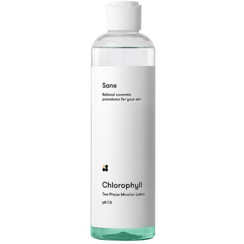 Мицеллярная вода Sane Chlorophyll Two-Phase Micellar Lotion Двухфазная 250 мл (4820266830342)