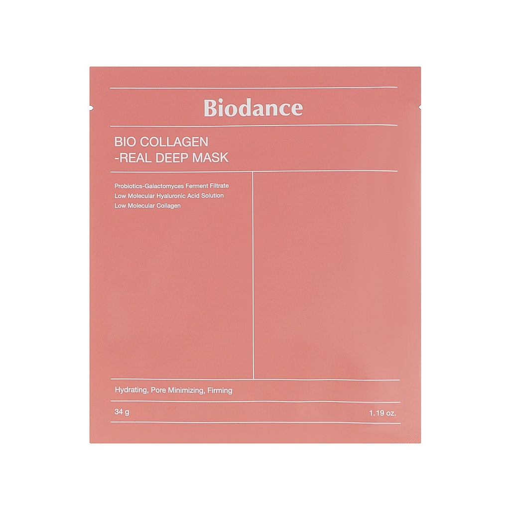 Маска для лица Biodance Bio Collagen Real Deep Mask Sheet 34 г (8809937360834) фото1