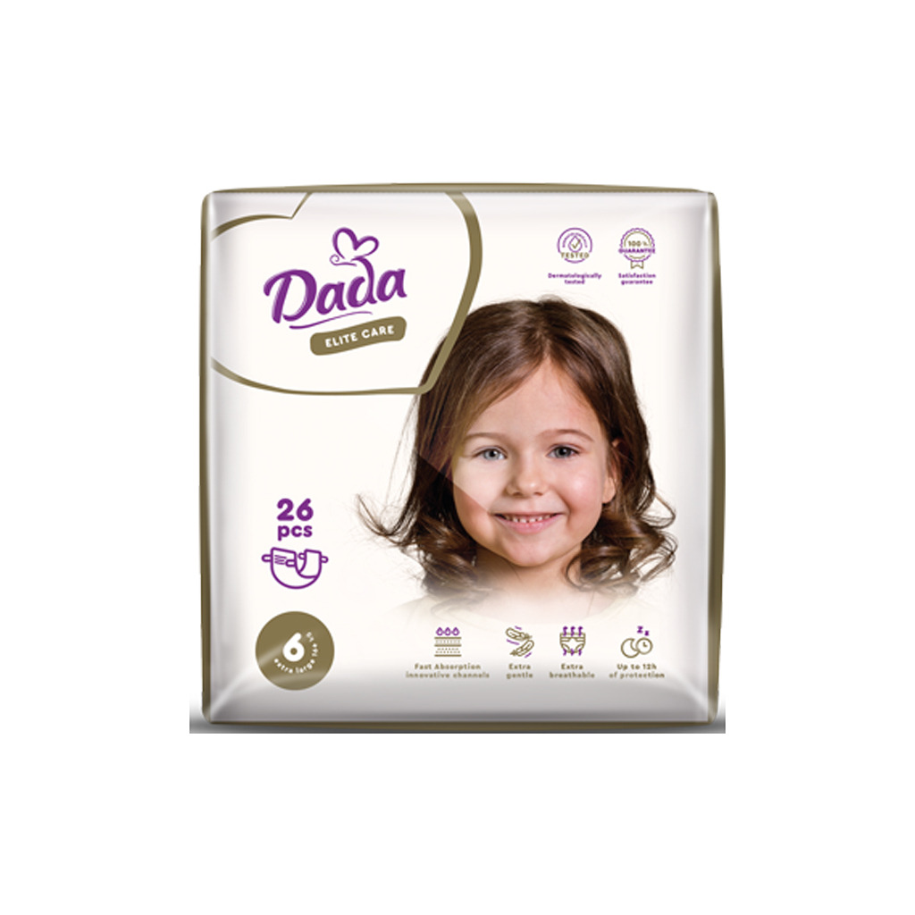 Подгузники Dada Elite Care Extra Large 6 (16+ кг) 26 шт. (4820174981129) фото1
