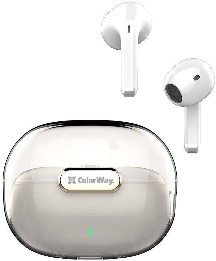 Навушники СolorWay Slim TWS-2 Earbuds White (CW-TWS2WT) фото1