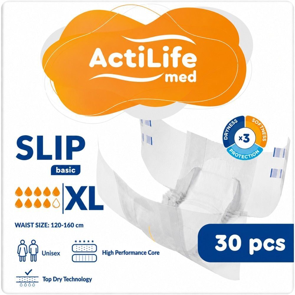 Підгузки для дорослих ActiLife Med Basic XL, 30 шт (4820174981655) фото1