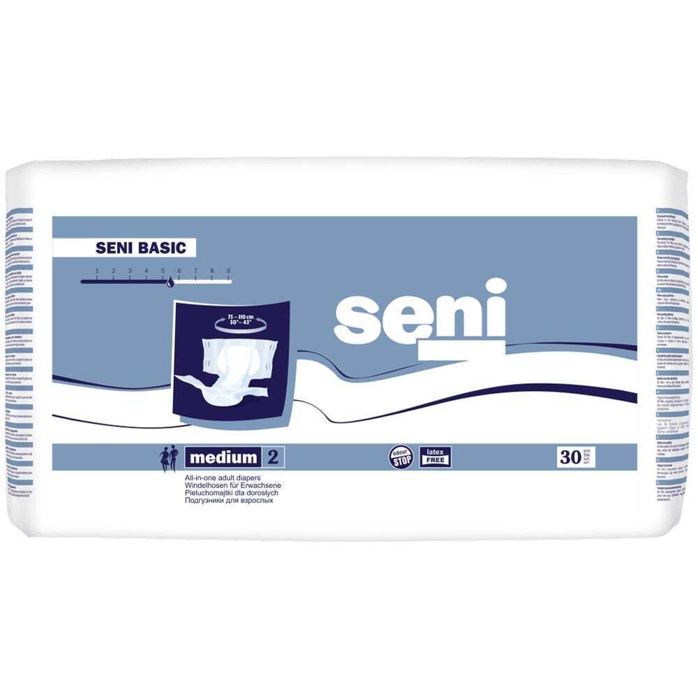 Підгузки для дорослих Seni Basic Medium 30 шт (5900516693794) фото1