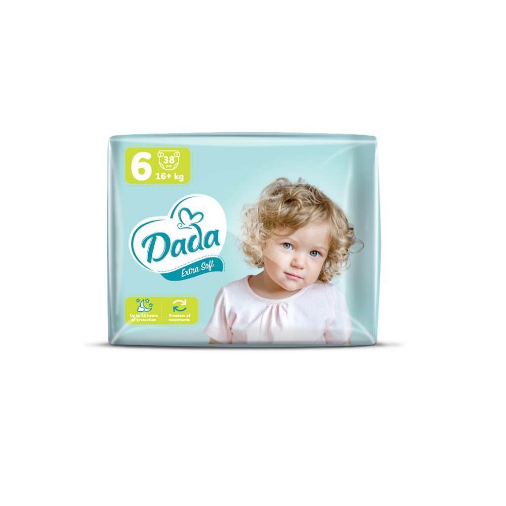 Подгузники Dada Extra Soft 6 (16+ кг) 38 шт (4820174980924) фото1