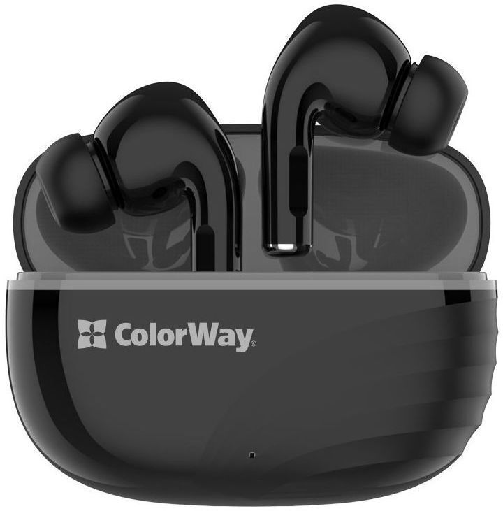 Навушники СolorWay Slim TWS-5 Earbuds Black (CW-TWS5BK) фото1