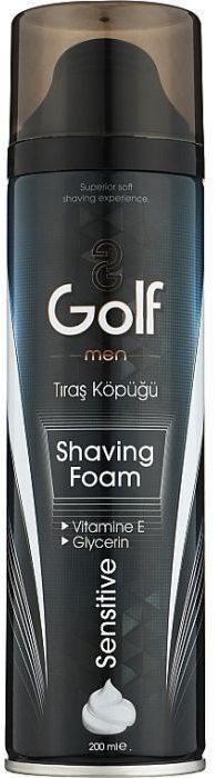 Пена для бритья Golf Home Sensitive 200 мл (8697405605088) фото1