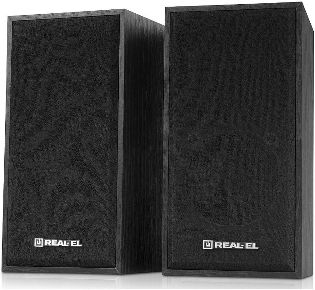 Акустична система REAL-EL S-202 Black фото1