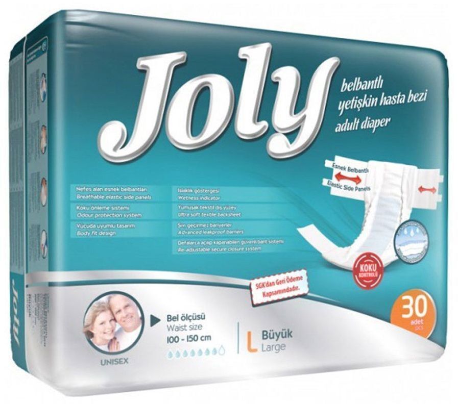 Підгузки для дорослих Joly 3 Large 30 шт (8690536804030) фото1