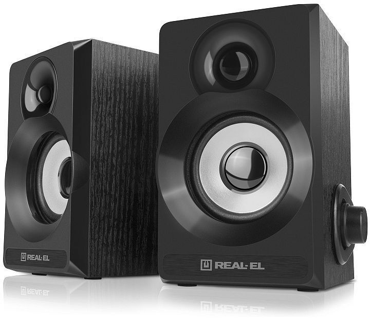 Акустична система REAL-EL S-200 Black фото1
