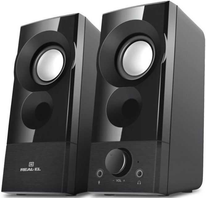 Акустична система REAL-EL S-90 Black фото1