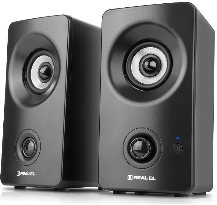 Акустична система REAL-EL S-405 Black фото1
