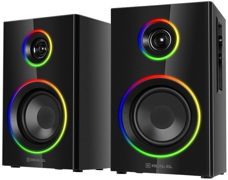 Акустична система REAL-EL S-410 Black фото1