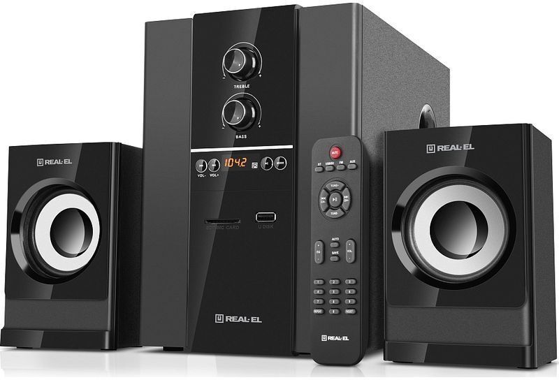 Акустическая система REAL-EL M-355 Black фото1