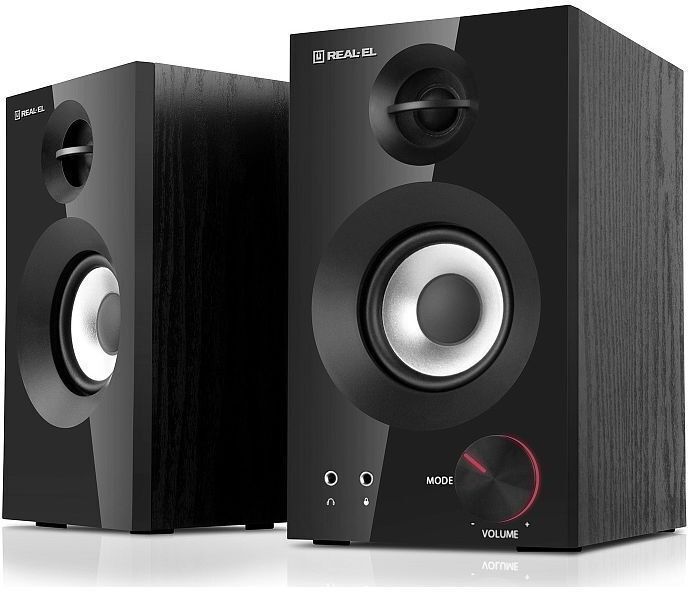 Акустична система REAL-EL S-420 Black фото1