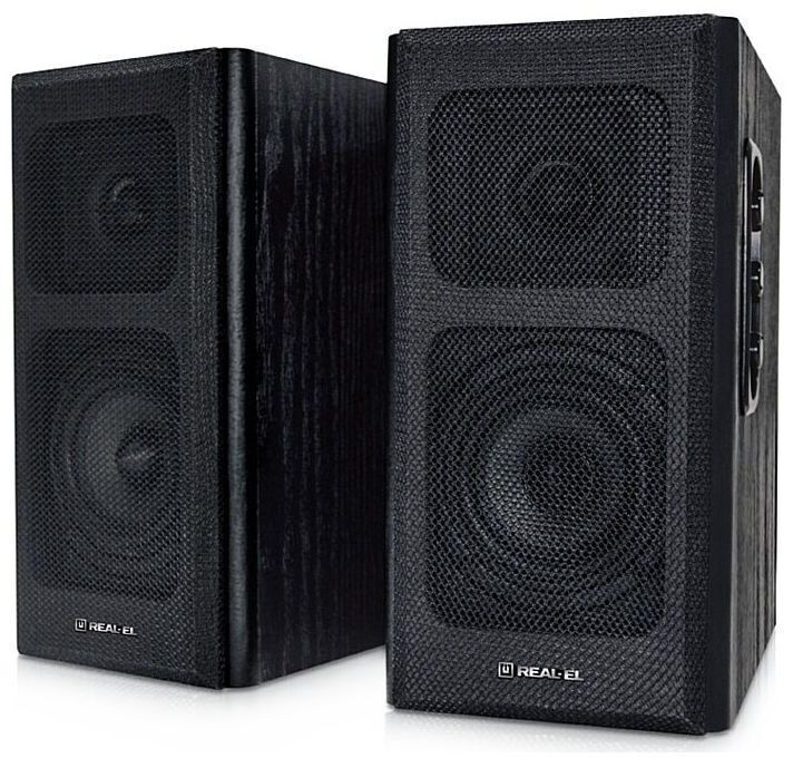 Акустична система REAL-EL S-250 Black фото1