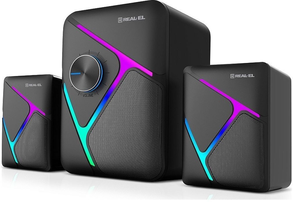 Акустическая система REAL-EL M-320 Black фото1