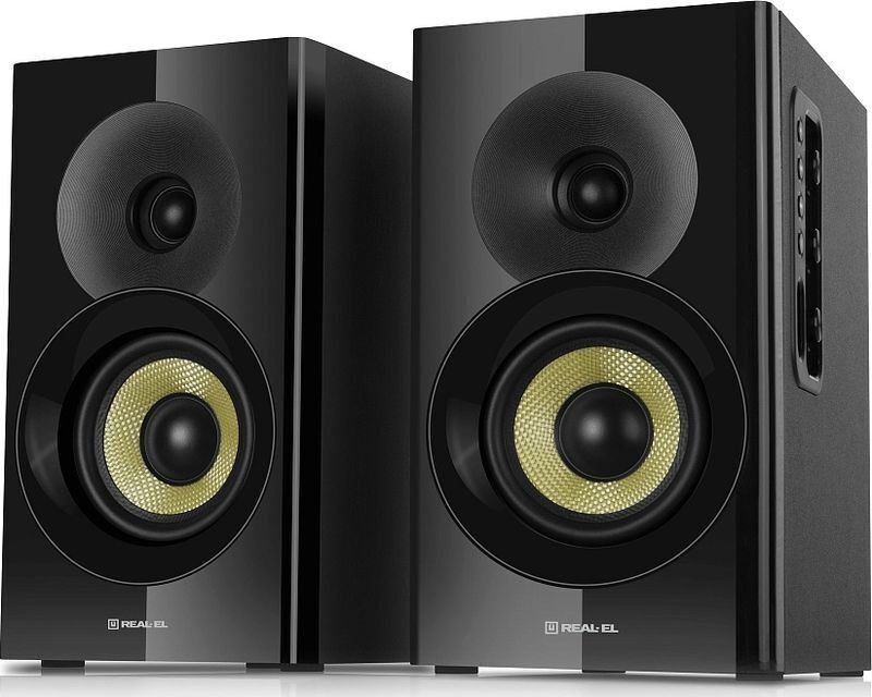 Акустична система REAL-EL S-470 Black фото1