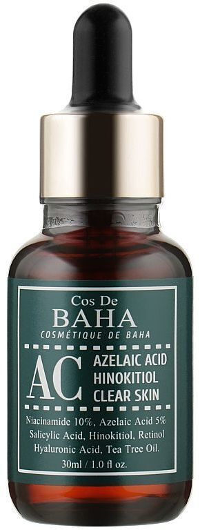 Сироватка для обличчя Cos De BAHA Acne Treatment Serum 30 мл (8809240318362) фото1