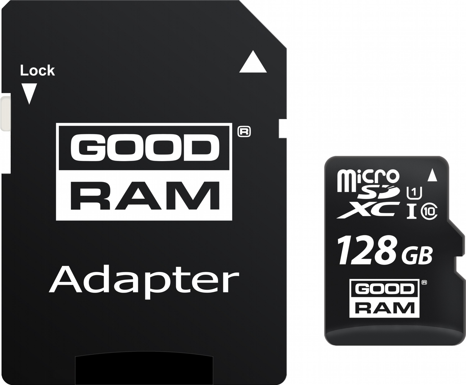 Карта памяти Goodram MicroSDXC 128GB UHS-I Class 10 + SD-adapter (M1AA-1280R12)