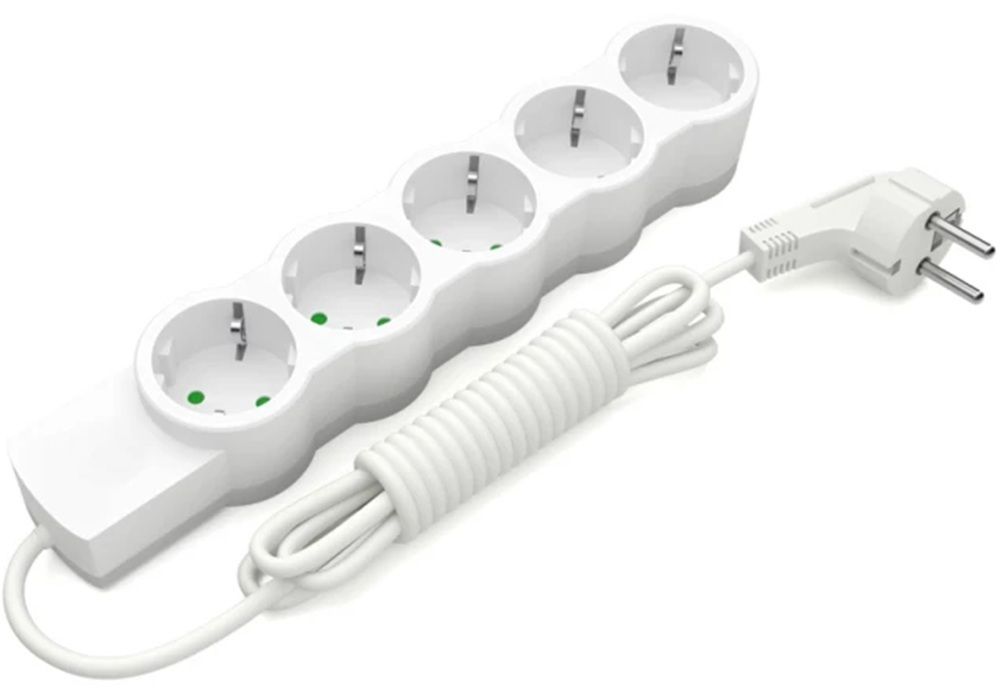 Мережевий фільтр Electrum 5XSchuko 3м фото1