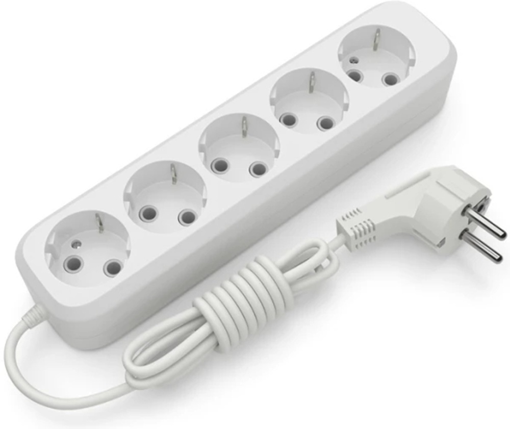 Мережевий фільтр Electrum 5XSchuko 2м фото1