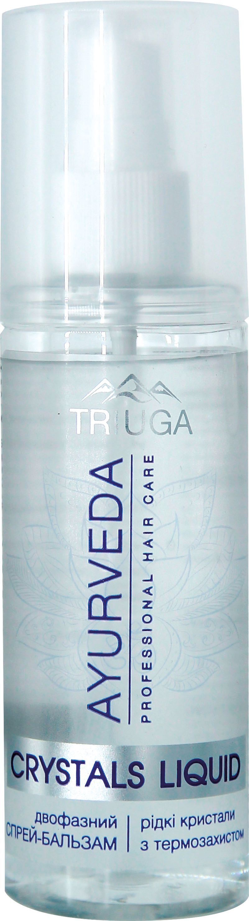 Спрей для волосся Triuga Ayurveda Crystals Liquid Двофазний бальзам 120 мл (8908003544885) фото1