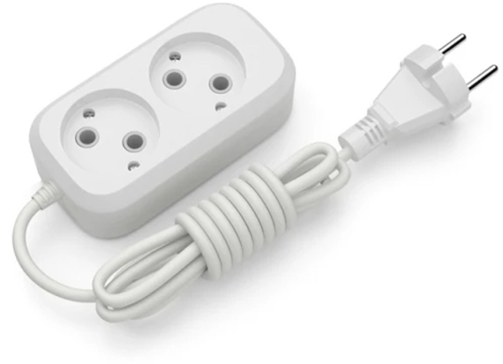 Мережевий фільтр Electrum 2XSchuko 2м фото1