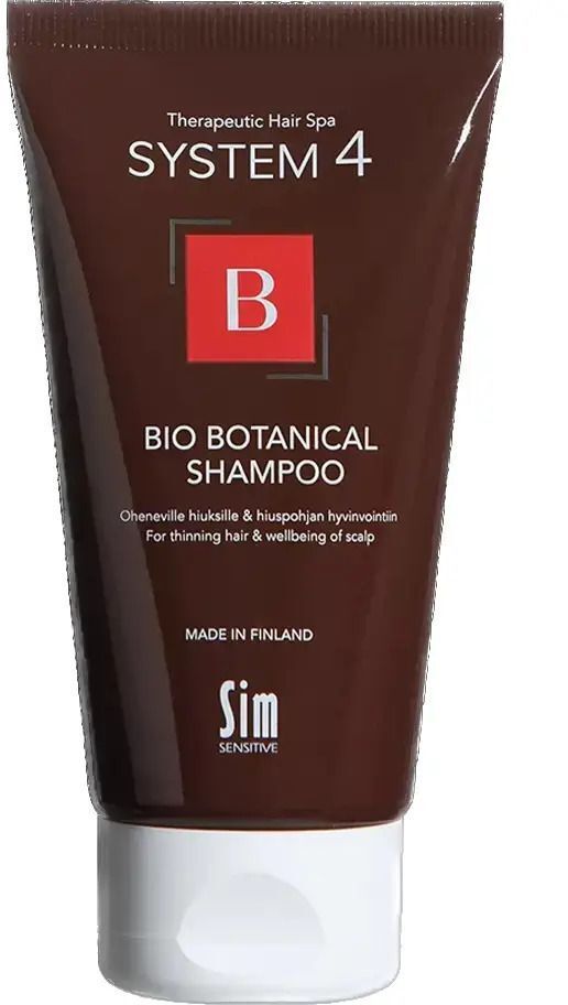 Шампунь Sim Sensitive System 4 BB Shampoo От выпадения волос 75 мл (6417150024314) фото1