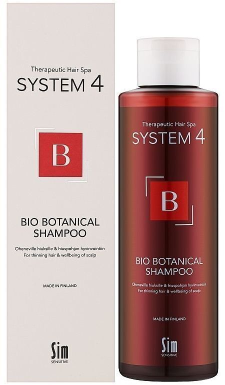 Шампунь Sim Sensitive System 4 BB Shampoo От выпадения волос 250 мл (6417150024437) фото1