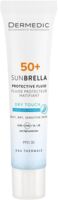 Засіб від засмаги Dermedic Sunbrella SPF 50+ PPD 30 Матувальний сонцезахисний флюїд 40 мл (5901643178109)