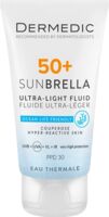 Dermedic Sunbrella Ультралегкий защитный флюид SPF 50+ Для сосудистой и гиперактивной кожи 40 мл