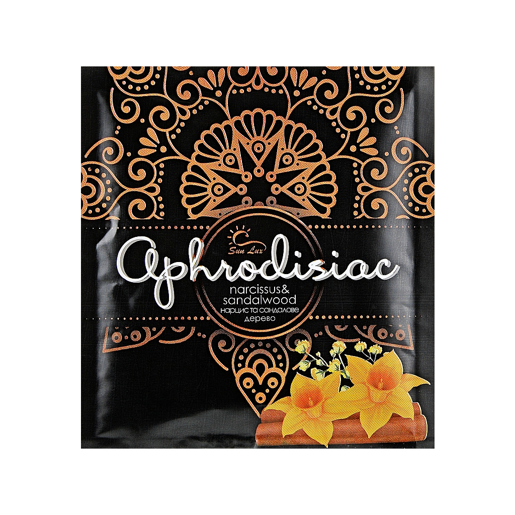 Ароматичне саше Sun Lux Aphrodisiac Нарцис та сандалове дерево (4820194880600) фото1