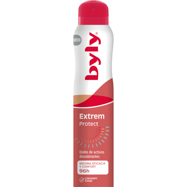 Антиперспирант Byly Extrem Protect Спрей с двойной формулой Защита 96 часов Без запаха для чувствительной кожи 200 мл (8