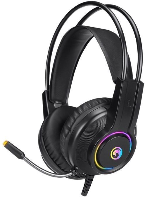 Игровая гарнитура Marvo HG8935 Multi-LED USB Black (HG8935) фото1
