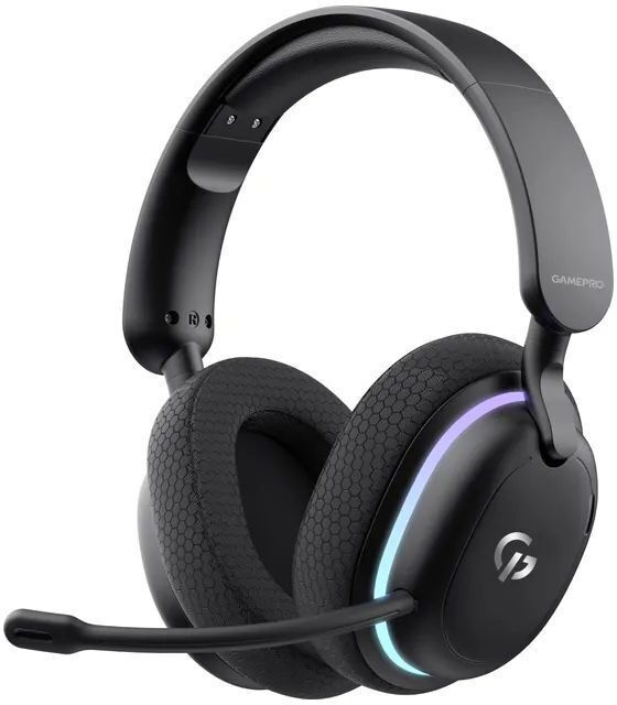 Ігрова гарнітура GamePro Asgard Bragi 7.1 RGB Tri-Mod Black (HSW250B) фото1