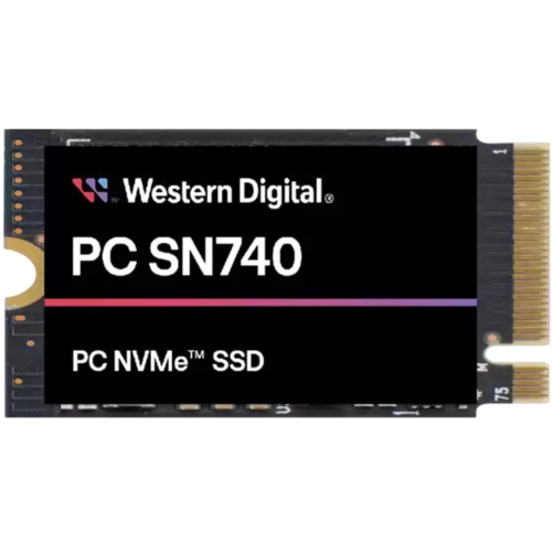 SSD Накопитель WD M.2 2242 256GB Black SN740 (SDDPMQD-256G)
