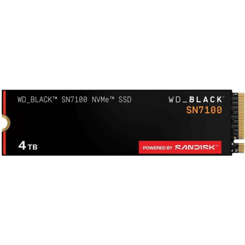 SSD Накопитель WD M.2 2280 4TB Black SN7100 (WDS400T4X0E-00CJA0)