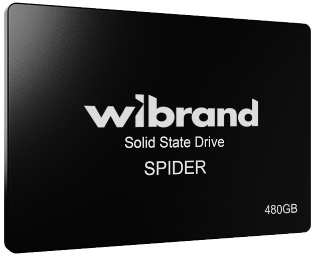 SSD Накопичувач 2.5" 480GB Spider Wibrand (WI2.5SSD/SP480GB) фото1