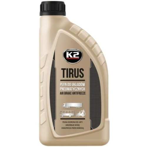 Тормозная жидкость K2 Turbo Tirus -40 °C зимняя 1 л (T360)