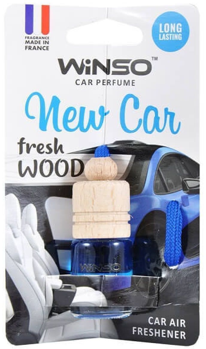 Ароматизатор для автомобіля WINSO Fresh Wood New Car 4,5мл (530400) фото1