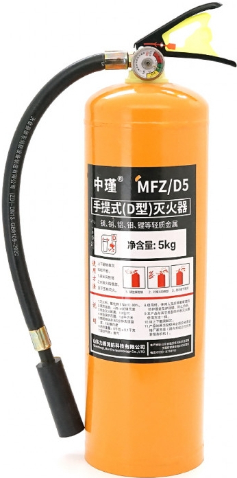 Огнетушитель Voltronic класса D 5 кг (MFZ/D5-B) фото1
