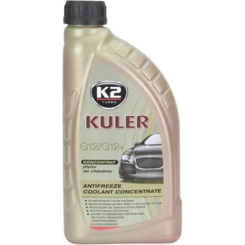 Антифриз K2 KULER KONC. 1л RED (T211C)