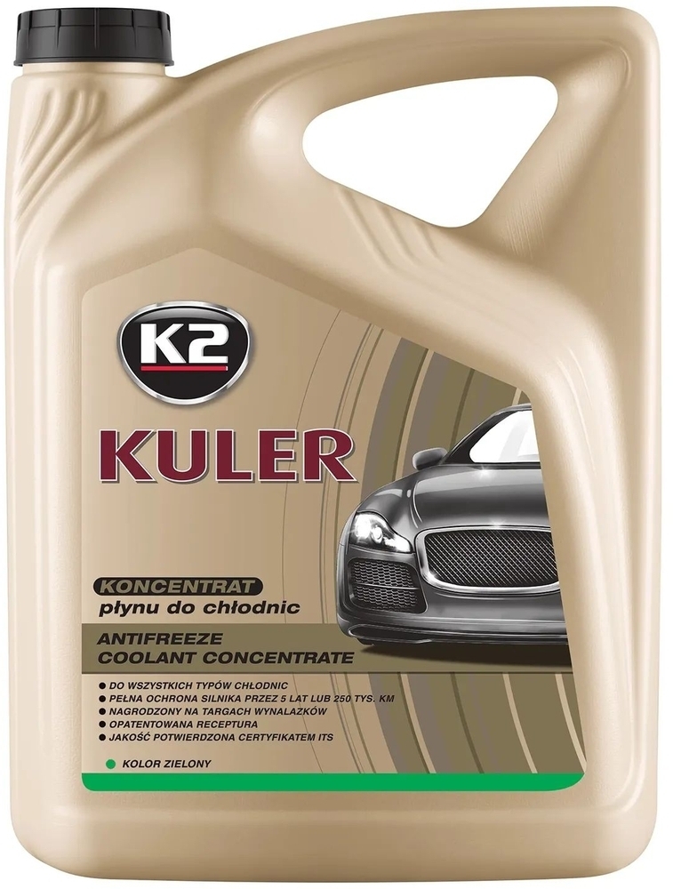 Антифриз K2 Kuler Long Life G11 зелена концентрат 5 л (T215Z) фото1