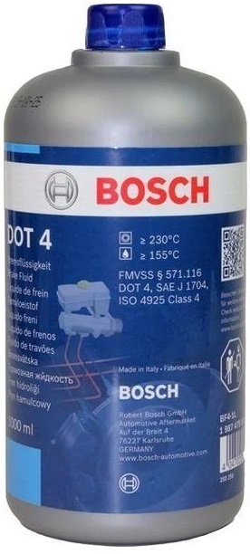 Гальмівна рідина Bosch DOT 4 1л (1 987 479 107) фото1