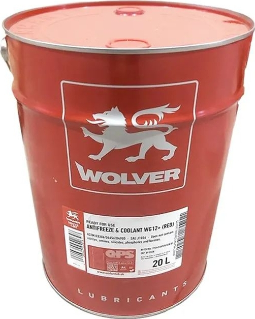 Антифриз Wolver WG12+ червоний 1,5л фото1