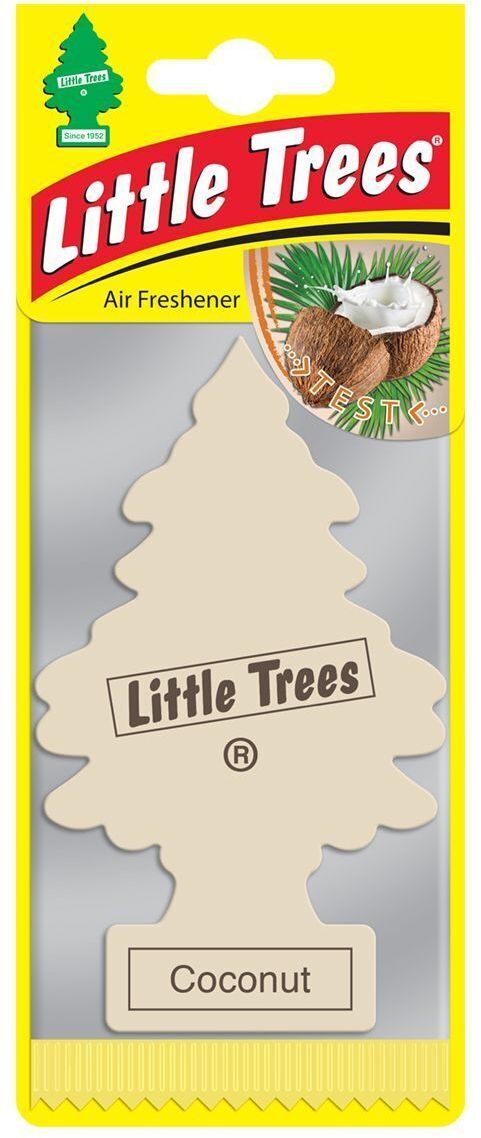 Ароматизатор для автомобіля Little Trees Кокос (78004) фото1