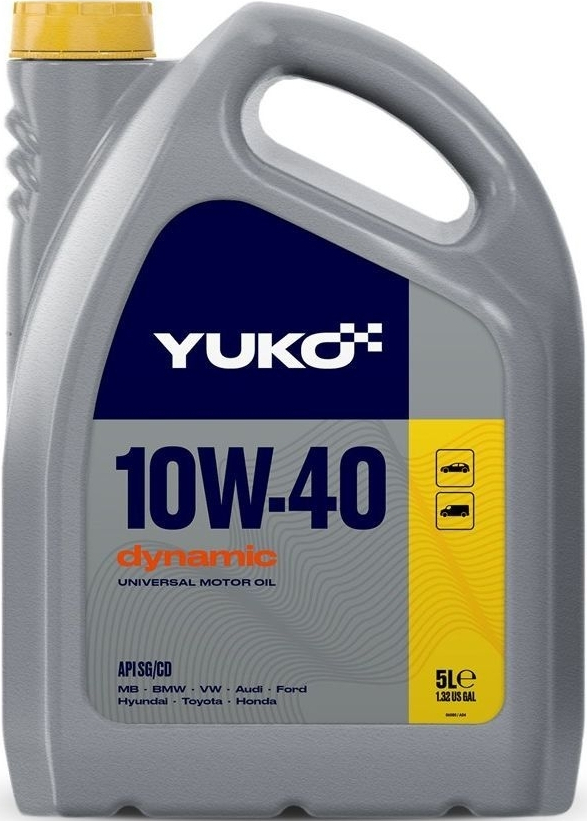 Моторна олива Yuko DYNAMIC 10W-40 5л (4820070242089) фото1