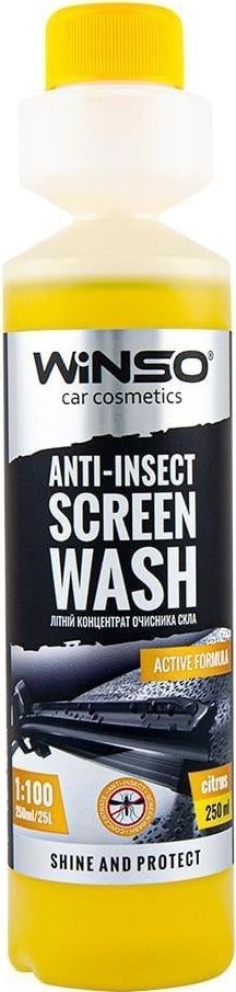 Омыватель автомобильный WINSO Anti-Insect Screen Wash Citrus 250 мл (825003) фото1