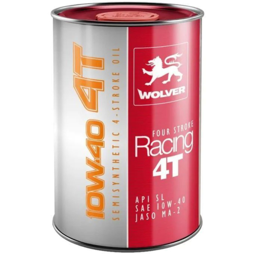 Моторное масло Wolver FOUR STROKE RACING 4T 10W-40 1 л (4260360940422)